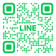 クリニカルカイロしらい公式LINEの友だち追加ボタンとQRコード